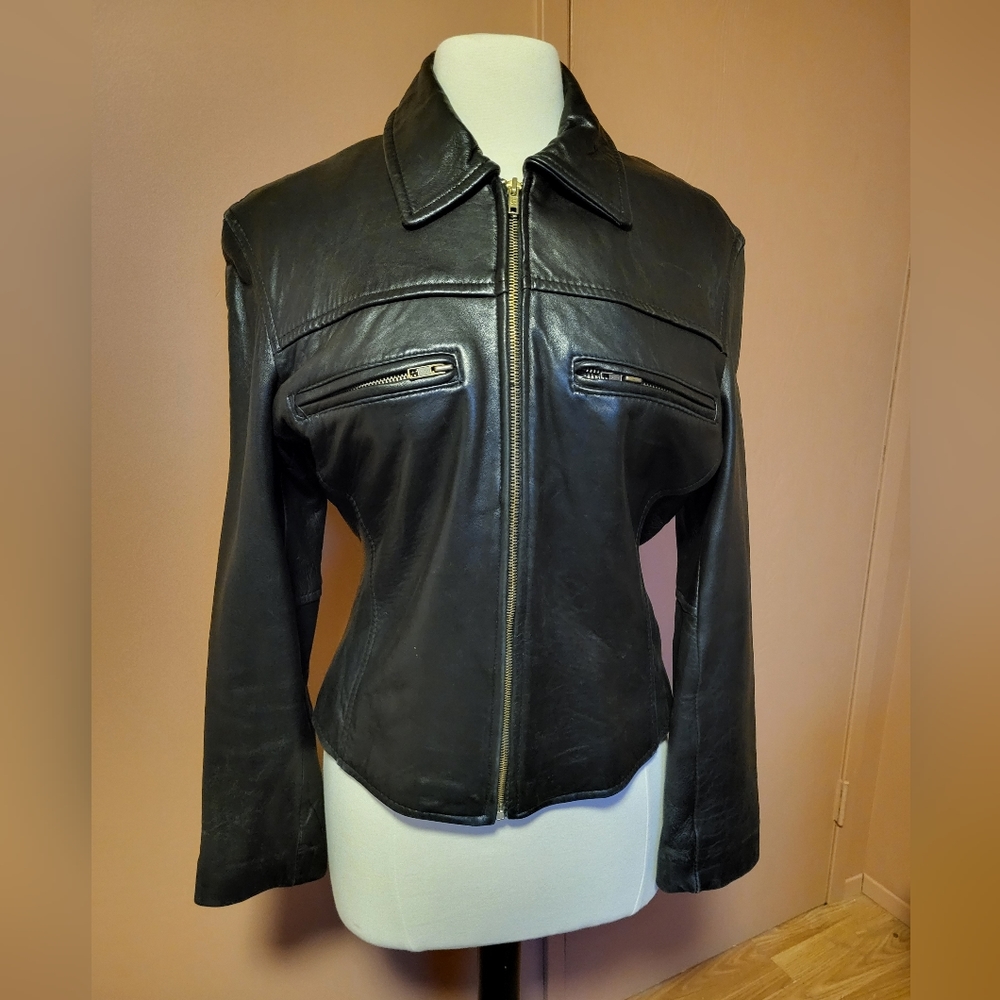 Vintage Cricket Leather Jacket